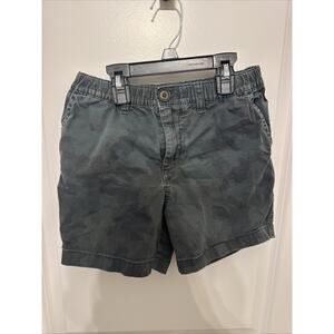 Boys Youth Chubbies Shorts Green Camo Size Small 8/9